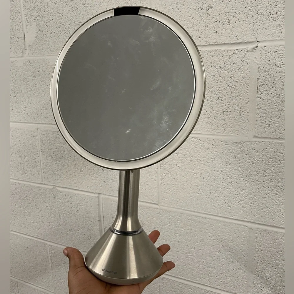 Simplehuman 8” Chrome Vanity Mirror